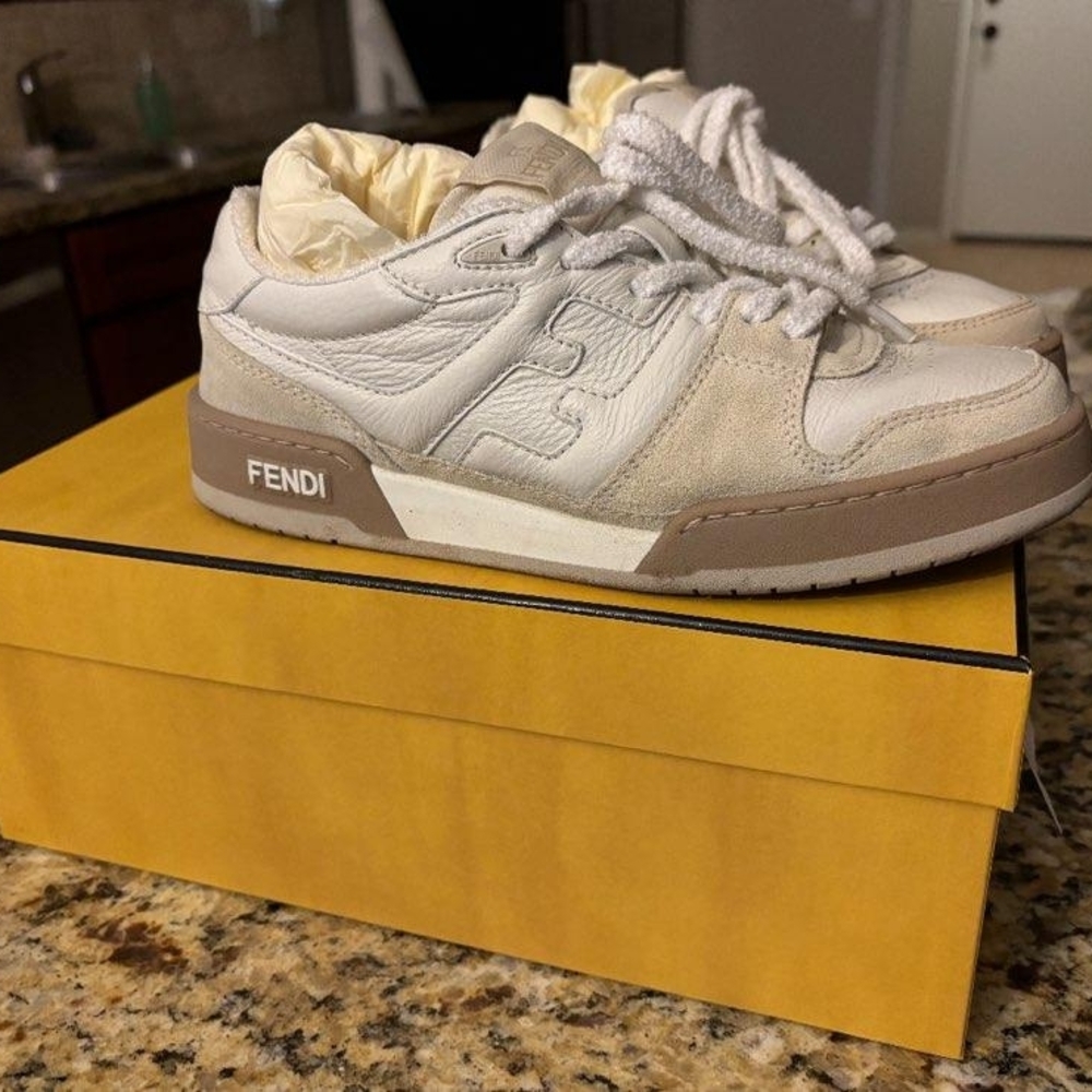Fendi Match Low Top Sneakers AUTHENTIC
